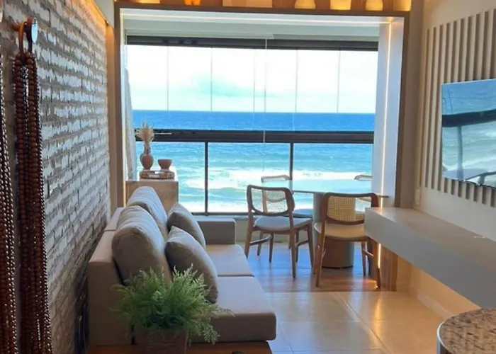 Lindo Apartamento De Frente Para O Mar